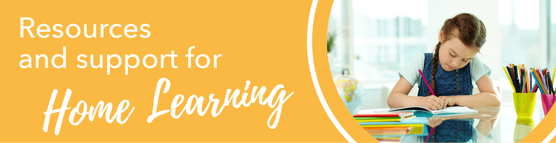 Resources and support for home learning
